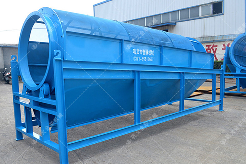 滾筒篩分機-無軸篩砂機-小型滾筒篩沙機價格-圖紙圖片-規(guī)格型號