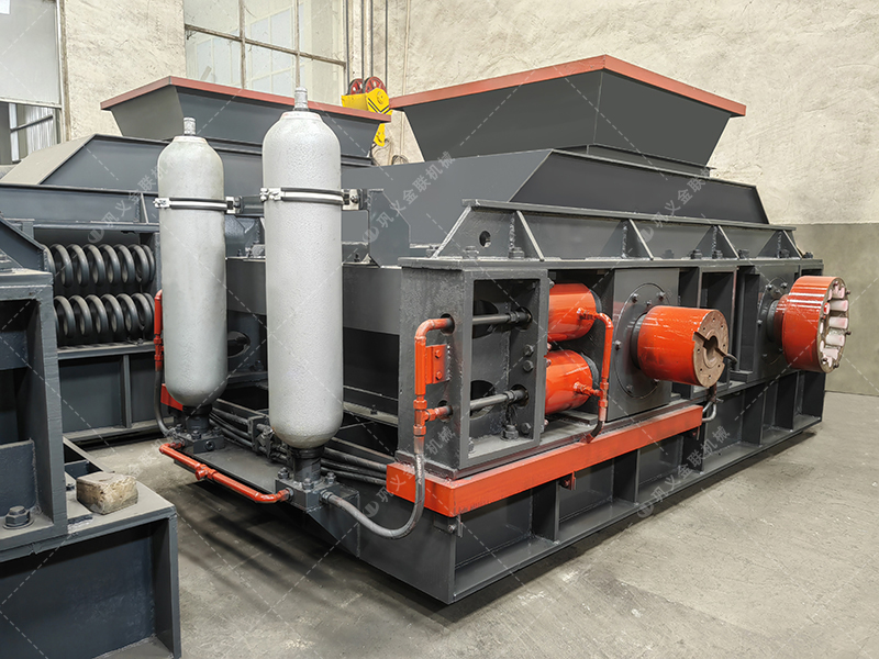 時產80-100噸液壓對輥破碎機用哪個型號，多少錢一臺？