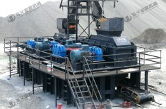 時產100噸風化砂制砂機的型號哪些合適，多少錢一臺？