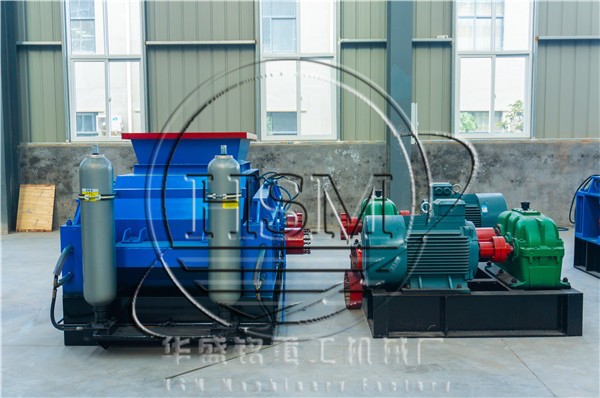 液壓對輥破碎機